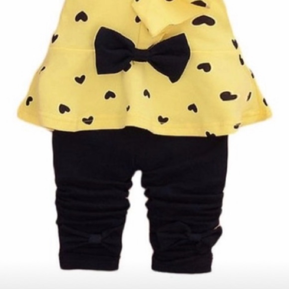 HEARTS AND BOW MATCHING OUTFIT - Picture 5 of 7